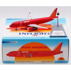 IF320AI1123 - 1/200 AIR INDIA A320 VT-EPK NEW GEAR SPECIAL SCHEME NEW GEAR WITH STAND