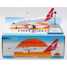IF320QF1123 - 1/200 QANTASLINK AIRBUS A320-232 VH-VQR WITH STAND