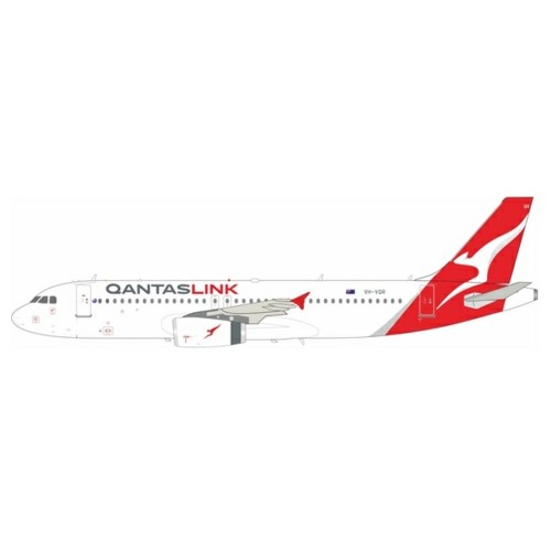 IF320QF1123 - 1/200 QANTASLINK AIRBUS A320-232 VH-VQR WITH STAND