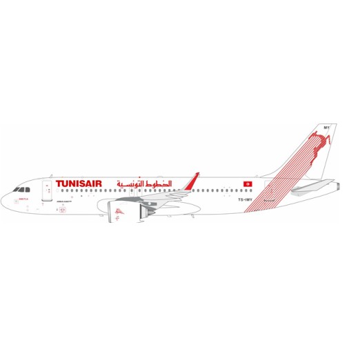 IF320TU0926 - 1/200 TUNISAIR AIRBUS A320-251N TS-IMY WITH STAND