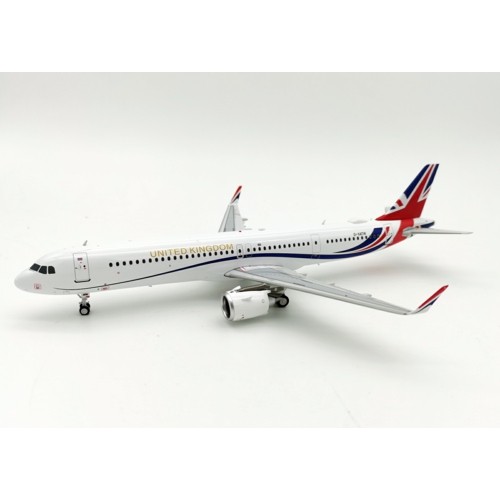 IF321N-UK - 1/200 TITAN AIRWAYS UNITED KINGDOM AIRBUS A321-251NX G-XATW WITH STAND