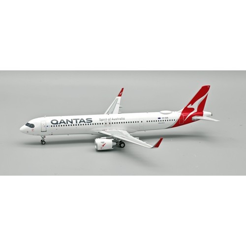 IF321QF1125 - 1/200 QANTAS AIRBUS A321-271NY VH-OGB WITH STAND