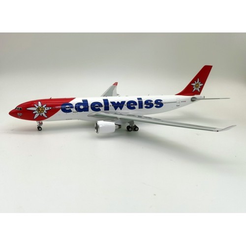 IF332WK0623 - 1/200 EDELWEISS AIR AIRBUS A330-223 HB-IQI WITH STAND
