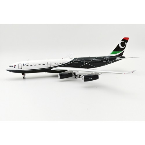 IF342LIBYAN1 - 1/200 LIBYAN A340-200 5A-ONE WITH STAND