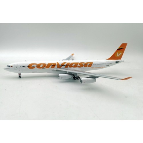 IF343VO0522 - 1/200 CONVIASA AIRBUS A340-313 YV3507 WITH STAND
