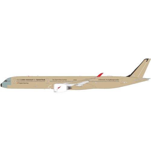 IF35XQF0726 - 1/200 QANTAS A350-1000ULF FIRST FLIGHT F-WULR WITH STAND