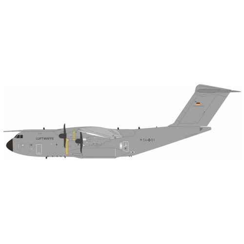 IF400GAF0426 - 1/200 GERMANY - AIR FORCE AIRBUS A400M ATLAS REG 5401 WITH STAND