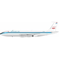 IF701BOEING1025P - 1/200 BOEING 707-121 N708PA POLISHED WITH STAND