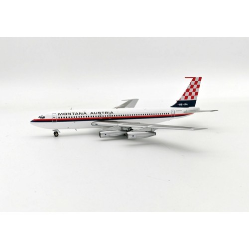 IF701MONT0122B - 1/200 MONTANA 707-100 OE-IRA WITH STAND