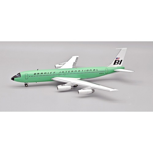 IF702BN1025 - 1/200 BOEING 707-227 SUPER JET N7074 - TURQUOISE WITH STAND