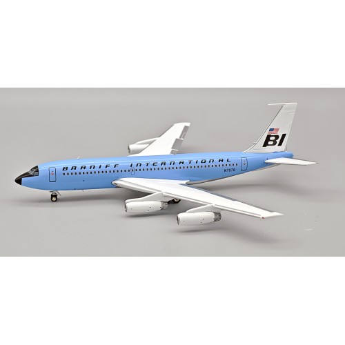 IF720BN0725 - 1/200 BOEING 720-027 SUPER JET BRANIFF 720 N7078 - DARK BLUE WITH STAND IF720BN0725 - 1/200 BOEING 720-027 SUPER JET BRANIFF 720 N7078 - DARK BLUE WITH STAND