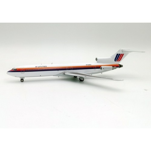 IF722UA0223 - 1/200 UNITED AIRLINES BOEING 727-222/ADV N7290U WITH STAND