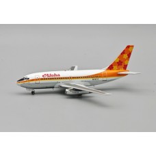 IF731AQO825P - 1/200 ALOHA AIRLINES BOEING 737-159 N73717 POLISHED WITH STAND
