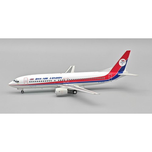 IF734DA0524 - 1/200 DAN-AIR LONDON BOEING 737-4Q8 G-BNNK WITH STAND