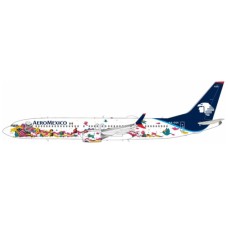 IF739AMM1225 - 1/200 AEROMEXICO BOEING 737-9 MAX XA-GQS WITH STAND