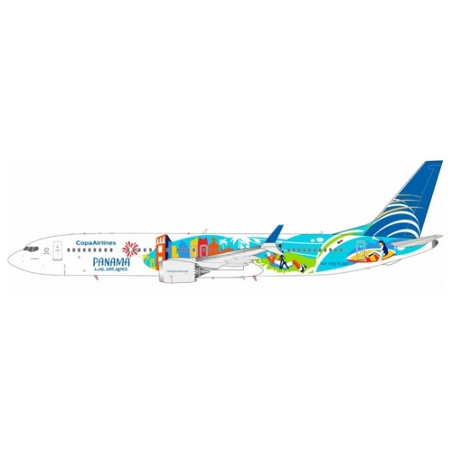 IF739MCM0925 - 1/200 COPA AIRLINES BOEING 737-9 MAX HP-9927CMP WITH STAND