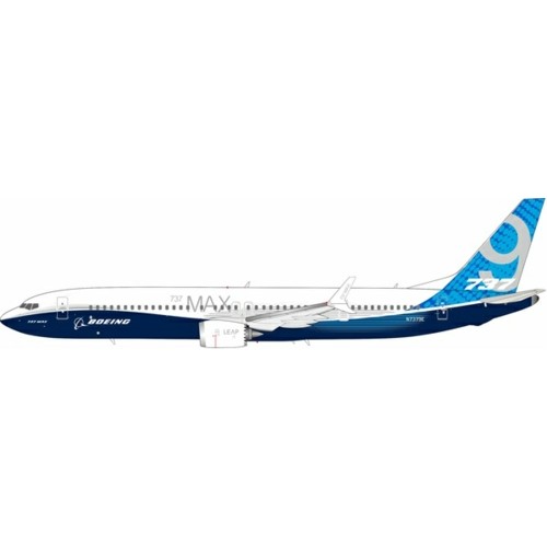 IF739MHOUSE - 1/200 BOEING 737-9 MAX N7379E HOUSE WITH STAND