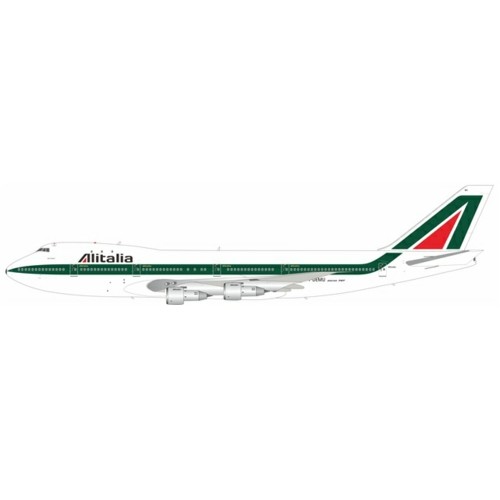IF742AZ0324 - 1/200 ALITALIA BOEING 747-243B I-DEMU WITH STAND