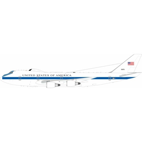 IF742E4B1676 - 1/200 USA - AIR FORCE BOEING E-4B (747-200B) 73-1676 WITH STAND IF742E4B1676 - 1/200 USA - AIR FORCE BOEING E-4B (747-200B) 73-1676 WITH STAND