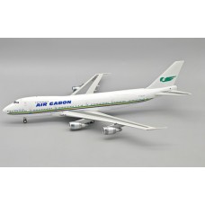 IF742GN0625R - 1/200 AIR GABON BOEING 747-200 F-ODJG WITH STAND