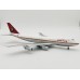 IF742QF0721P - 1/200 QANTAS BOEING 747-200 VH-EBM POLISHED WITH STAND
