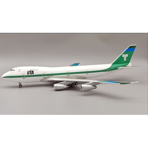 IF742UT1024R - 1/200 UTA - (TRANSAMERICA AIRLINES) BOEING 747-271C/SCD N741TV WITH STAND LIMITED 60 PIECES