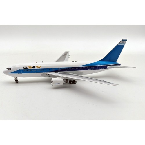 IF762EY0523 - 1/200 EL AL ISRAEL AIRLINES BOEING 767-258 4X-EAA WITH STAND