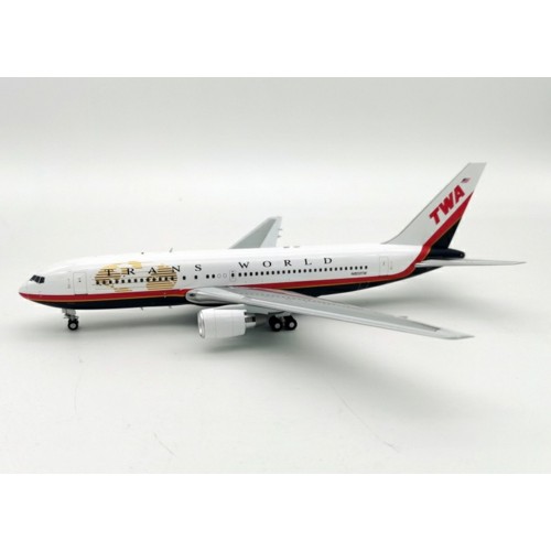 IF762TW0222 - 1/200 TWA BOEING 767-200 N603TW WITH STAND