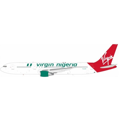 IF763VR0726 - 1/200 VIRGIN NIGERIA AIRWAYS BOEING 767-3Y0/ER YL-LCY WITH STAND
