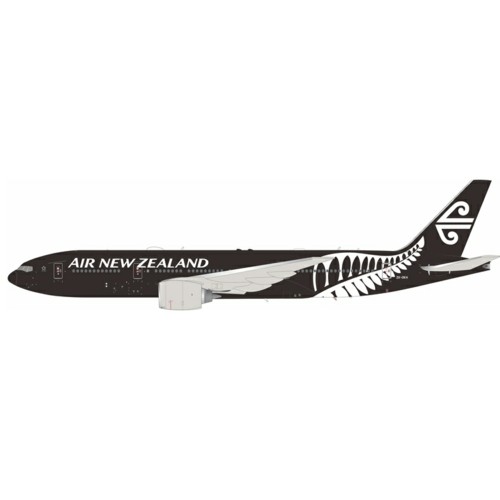 IF772NZ1223 - 1/200 AIR NEW ZEALAND BOEING 777-219/ER ZK-OKH BLACK WITH STAND