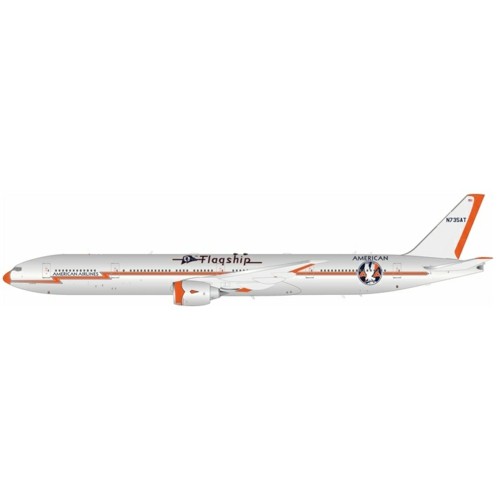 IF773AA100 - 1/200 AMERICAN AIRLINES 777-323/ER N735AT WITH STAND
