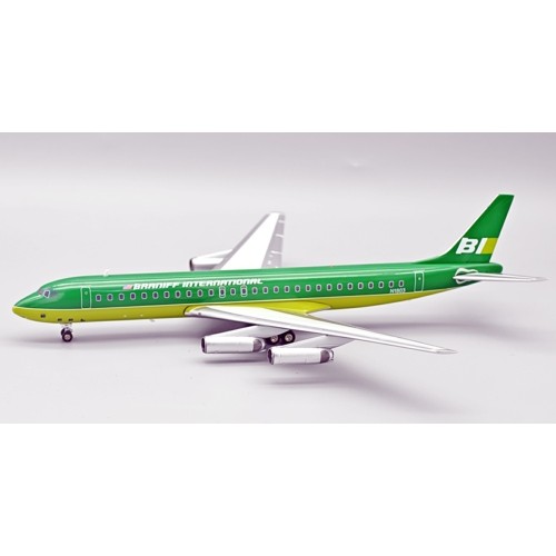 IF862BN0924 - 1/200 BRANIFF INTERNATIONAL AIRWAYS DOUGLAS DC-8-62 N1803 WITH STAND