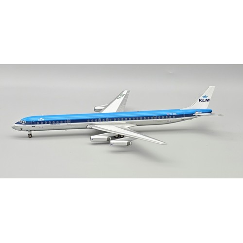 IF863KL0925P - 1/200 KLM - ROYAL DUTCH AIRLINES MCDONNELL DOUGLAS DC-8-63 PH-DEE WITH STAND 156 MODELS