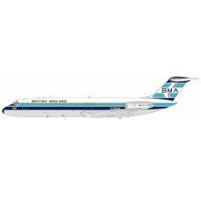 IF930BD0626 - 1/200 BRITISH MIDLAND AIRWAYS - BMA MCDONNELL DOUGLAS DC-9-32 G-BMAM WITH STAND