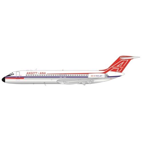 IF932AN0223P - 1/200 ANSETT - ANA DOUGLAS DC-9-31 VH-CZB WITH STAND