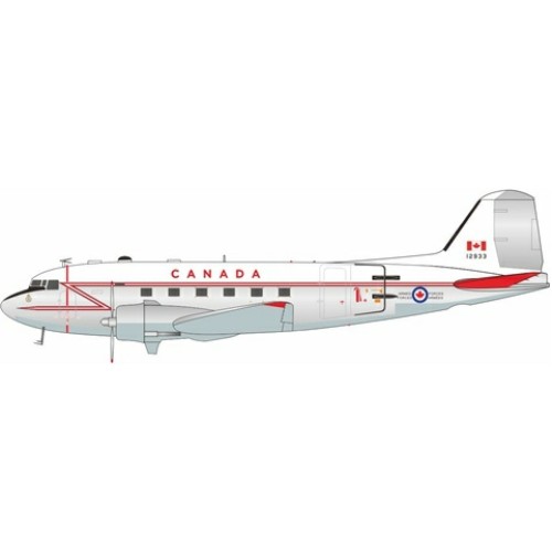 IFDC3RCAF33 - 1/200 CANADA AIR FORCE DC-3 12933 WITH STAND