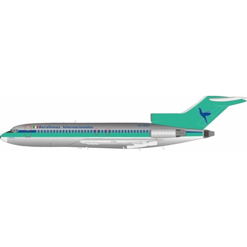 IFEAVSNWP - 1/200 AEROLINEAS INTERNACIONALES BOEING 727-23 XA-SNW POLISHED WITH STAND (EL AVIADOR MODELS)