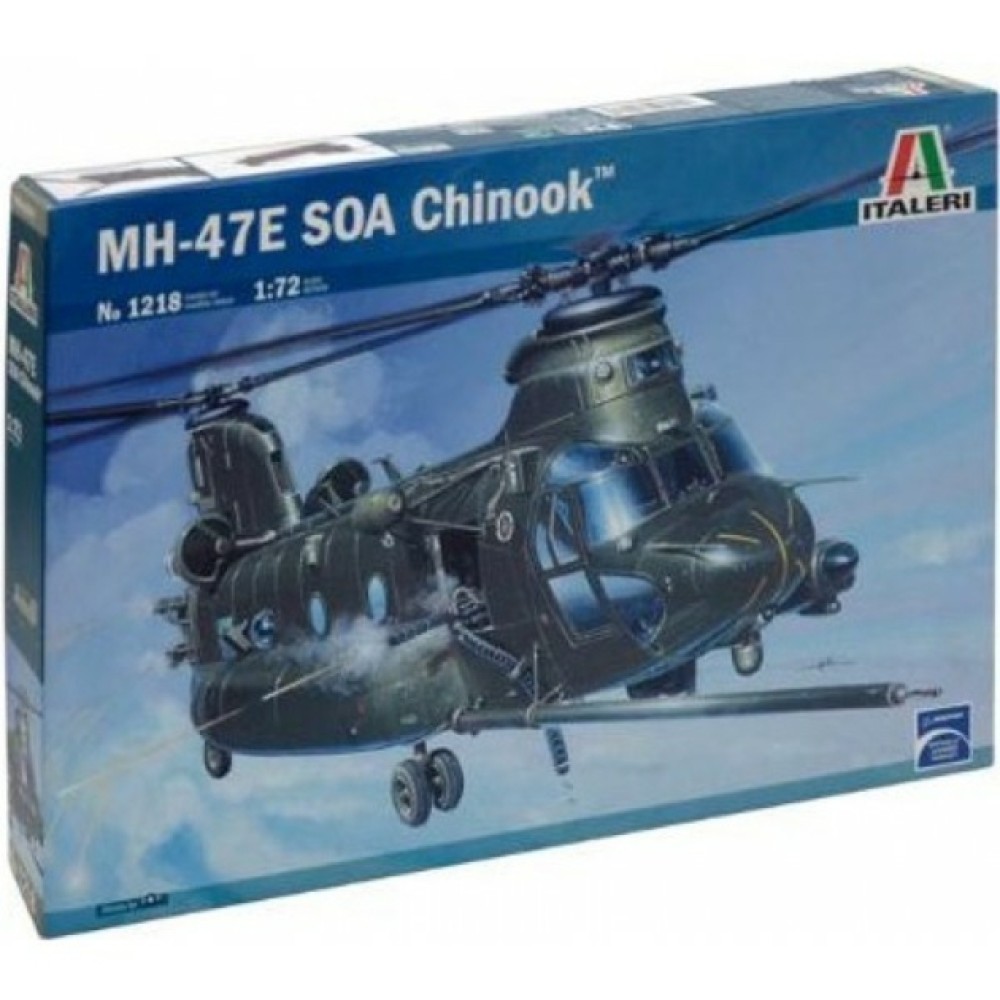 Mh-47 E Soa Chinook Kit Italeri 1:72 IT1218 Model 