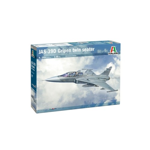 IT2664 - 1/48 JAS-39 GRIPEN TWIN SEATER (PLASTIC KIT)