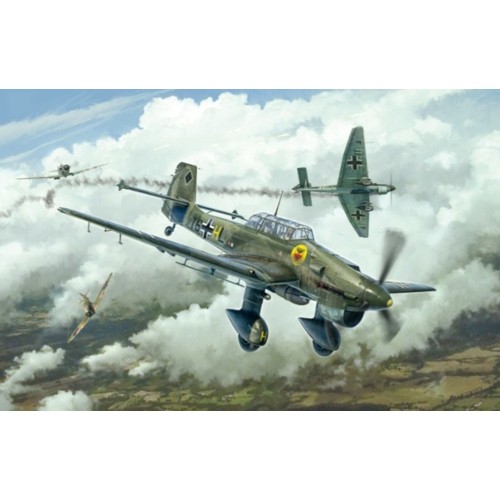 IT2807 - 1/48 JU-87B STUKA - BATTLE OF BRITAIN 80TH (PLASTIC KIT)