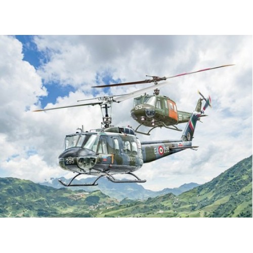 IT2845 - 1/48 AB.205/UH-1 D SAR SEARCH AND RESCUE HELICOPTER