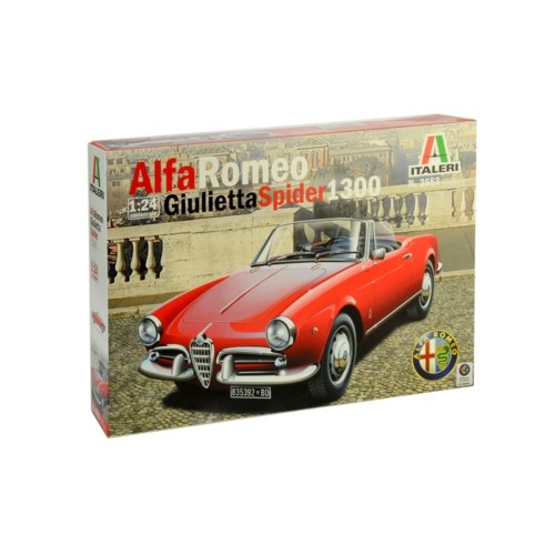 IT3653 - 1/24 GIULIETTA SPIDER 1600 (PLASTIC KIT)