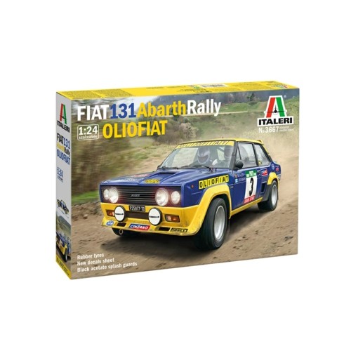 IT3667 - 1/24 FIAT 131 ARBARTH RALLY OL10 FIAT (PLASTIC KIT)
