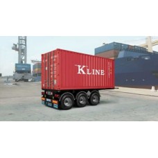 IT3887 - 1/24 20 CONTAINER TRAILER (PLASTIC KIT)