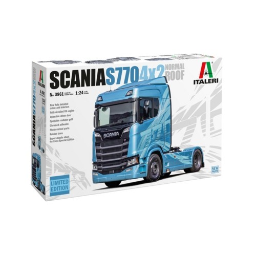 IT3961 - 1/24 SCANIA 770 4X2 NORMAL ROOF (PLASTIC KIT)
