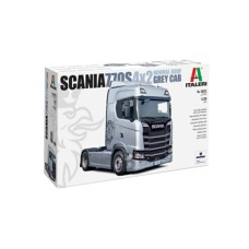 IT3971 - 1/24 SCANIA S770 4x2 NORMAL ROOF GREY CAB (PLASTIC KIT)