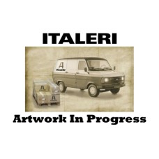 IT3975 - 1/24 FORD TRANSIT VAN MKII ITALERI (PLASTIC KIT)
