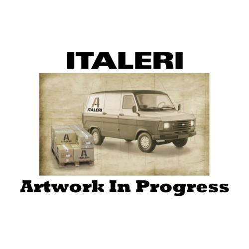 IT3975 - 1/24 FORD TRANSIT VAN MKII ITALERI (PLASTIC KIT)