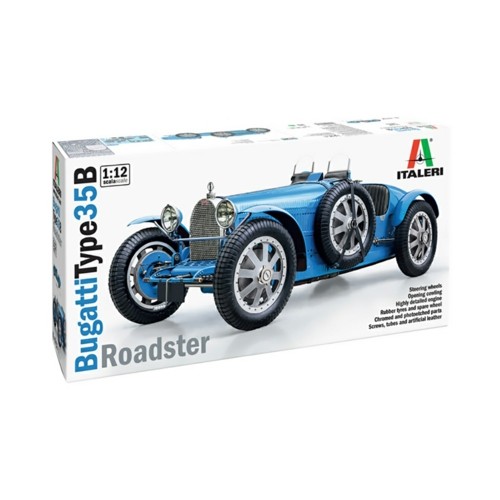 IT4713 - 1/12 BUGATTI ROADSTER/MONTE CARLO (PLASTIC KIT) (PRICE TO BE CONFIRMED)