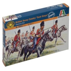IT6001 - 1/72 BRITISH HEAVY CAVALRY SCOT GREYS (NAP.WARS) (PLASTIC KIT)